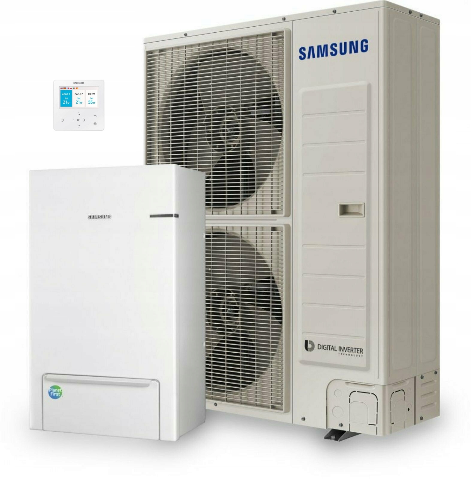 Samsung EHS Split tepelné čerpadlo AE160ANYDEH/EU / AE160AXEDEH/EU 16 kW 1-fázové
